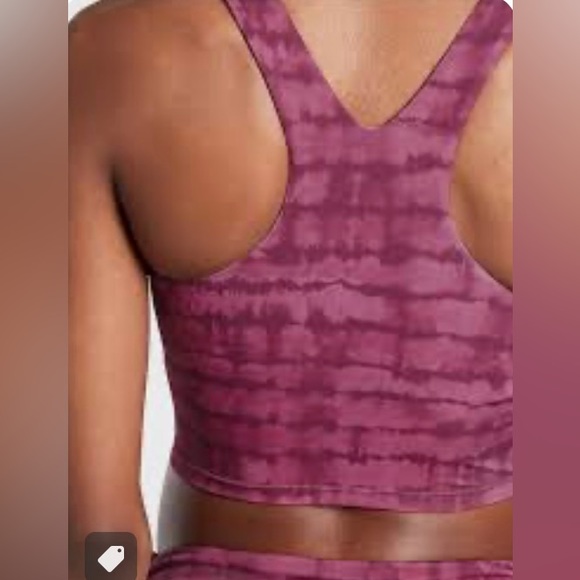 NWT Athleta Conscious Crop Bikini Top Size M D-DD Removable Pads - Picture 2 of 9